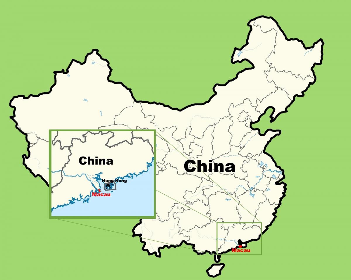 Macau ਏਸ਼ੀਆ ਦਾ ਨਕਸ਼ਾ