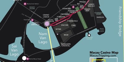 Casinos Macau ਨਕਸ਼ਾ