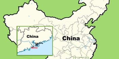 Macau ਏਸ਼ੀਆ ਦਾ ਨਕਸ਼ਾ