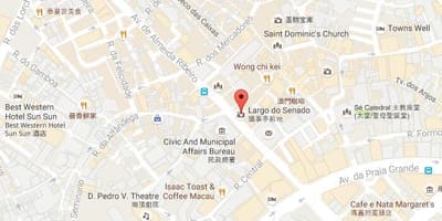 ਨਕਸ਼ਾ ਦੇ senado ਵਰਗ Macau